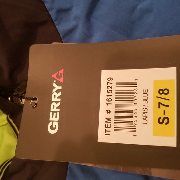 Boys Gerry Jacket Size 7/8 Blue in Color - Picture 8 of 8